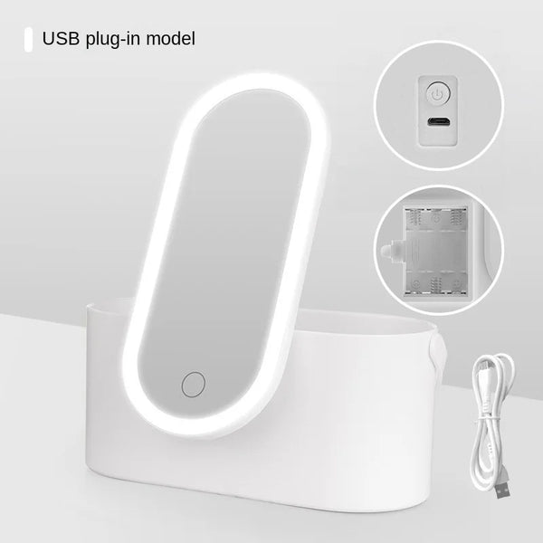 Portable LED Vanity Mirror